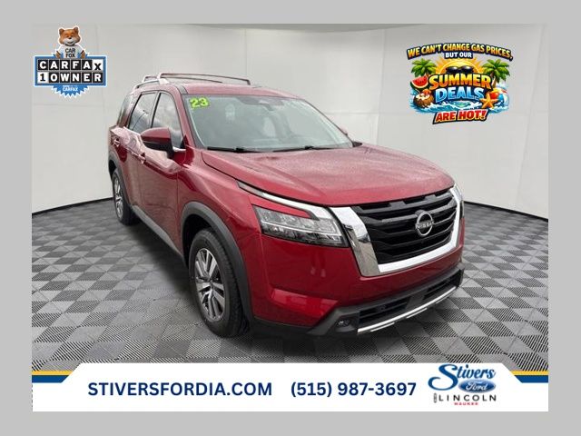 Red (Scarlet Ember Tintcoat) 2023 Nissan Pathfinder SL 4WD SUV / Crossover All-Wheel Drive 9-Speed Automatic