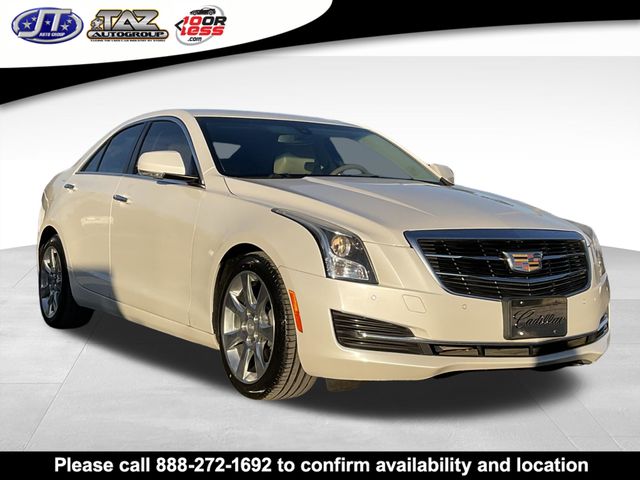 Crystal White Tricoat 2015 Cadillac ATS 2.0T Luxury RWD Sedan Rear-Wheel Drive 6-Speed Automatic