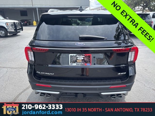 Used Car 2025 Ford Explorer  Platinum For Sale Under $60,000 In San Antonio, Texas