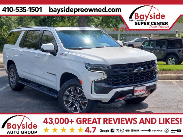 Summit White 2024 Chevrolet Suburban SUV / Crossover Four-Wheel Drive
