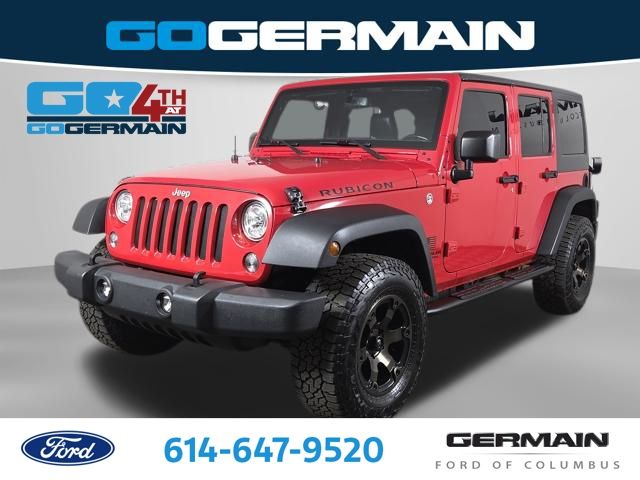 Firecracker Red Clearcoat 2017 Jeep Wrangler SUV / Crossover Four-Wheel Drive 5-Speed Automatic