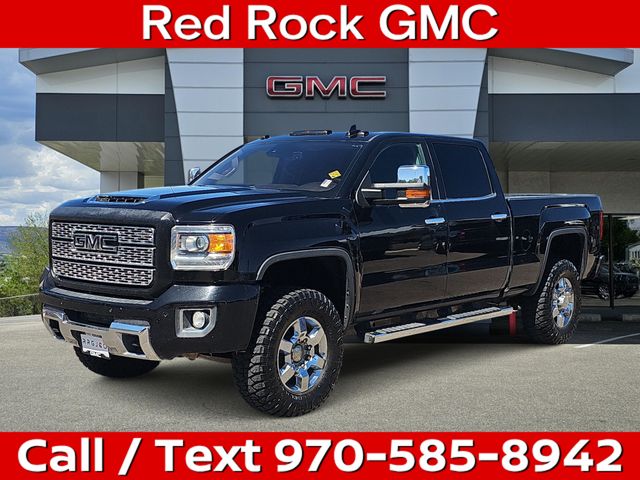 Black 2019 GMC Sierra 3500HD Pickup Truck Four-Wheel Drive 6-Speed Automatic