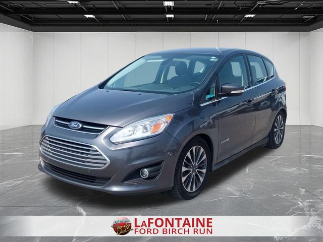 Gray (Magnetic) 2018 Ford C-Max Hybrid Titanium FWD Wagon Front-Wheel Drive Continuously Variable Transmission