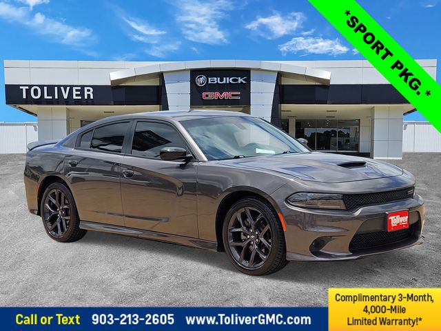Gray (Granite Crystal Metallic Clearcoat) 2022 Dodge Charger GT RWD Sedan Rear-Wheel Drive 8-Speed Automatic
