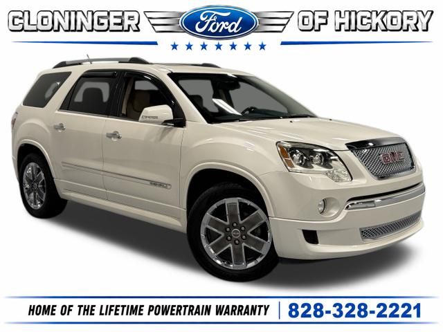 White Diamond Clearcoat 2011 GMC Acadia SUV / Crossover Front-Wheel Drive 6-Speed Automatic Overdrive