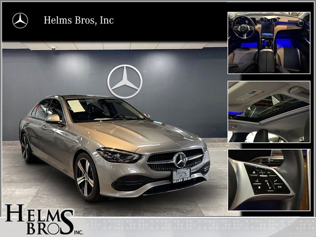 used 2022 Mercedes-Benz C-Class car, priced at $35,991