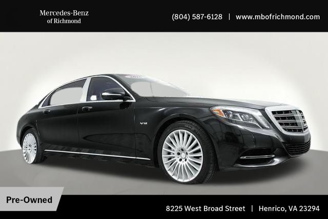 Obsidian Black Metallic 2016 Mercedes-Benz S-Class Sedan Rear-Wheel Drive 7-Speed Automatic