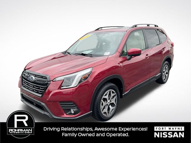 Crimson Red Pearl 2024 Subaru Forester SUV / Crossover All-Wheel Drive Continuously Variable Transmission