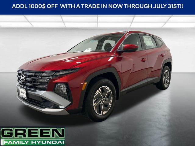 Ultimate Red 2026 Hyundai Tucson Hybrid SUV / Crossover All-Wheel Drive 6-Speed Automatic