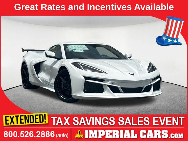 Arctic White 2026 Chevrolet Corvette E-Ray Coupe All-Wheel Drive 8-Speed Dual Clutch