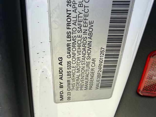 2024 Audi A6 45 Premium Plus White at Ultimate Motorsports