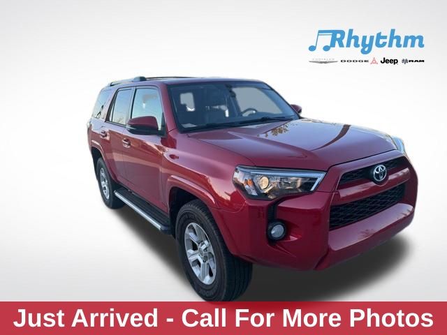 Barcelona Red Metallic 2019 Toyota 4Runner SR5 Premium 4WD SUV / Crossover Four-Wheel Drive 5-Speed Automatic Overdrive