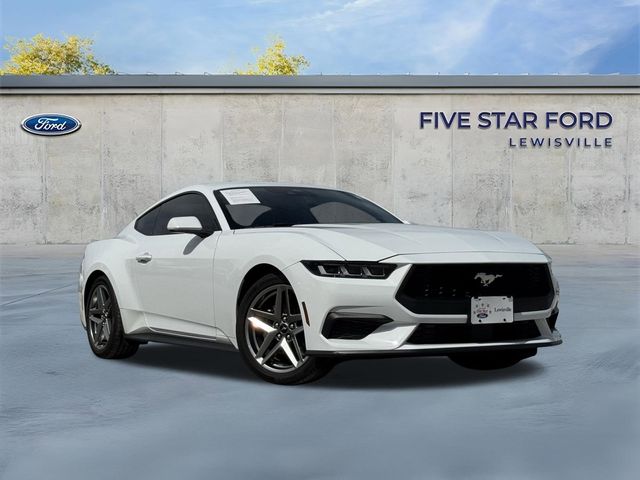 Oxford White 2024 Ford Mustang EcoBoost Fastback RWD Coupe Rear-Wheel Drive Automatic