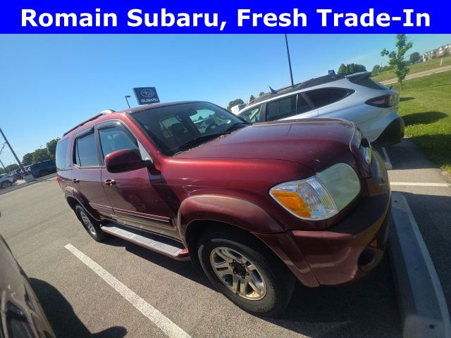 2006 Toyota Sequoia SR5 4WD SUV / Crossover Four-Wheel Drive 5-Speed Automatic Overdrive