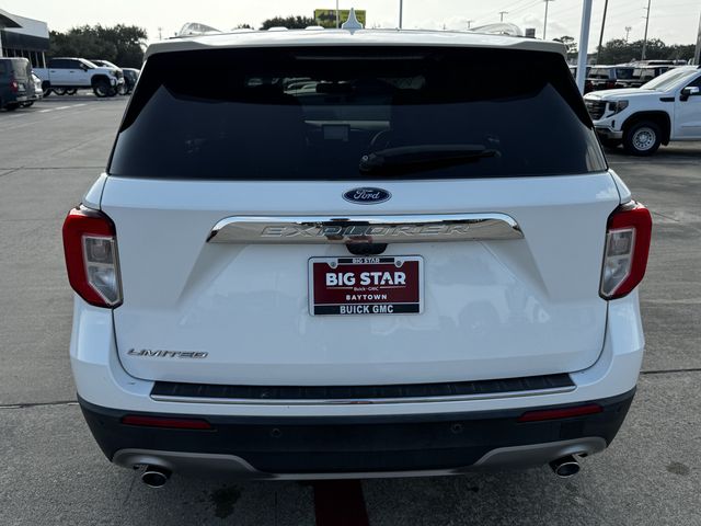 2022 Ford Explorer Limited White at Parkway Family Mazda