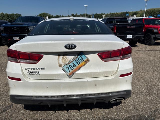 2019 Snow White Pearl Kia Optima LX FWD Sedan