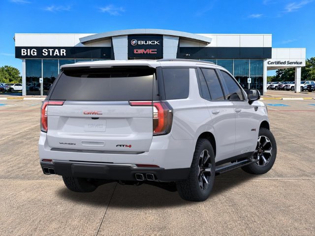 2026 GMC Yukon AT4 White at Big Star Chrysler Jeep Dodge Ram 