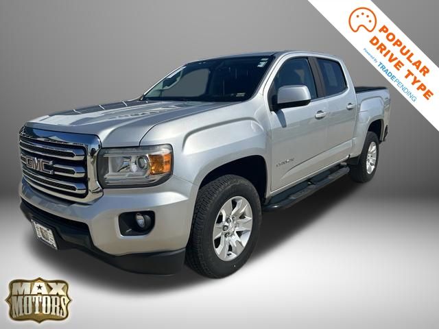 Quicksilver Metallic 2017 GMC Canyon Pickup Truck Four-Wheel Drive 8-Speed Automatic
