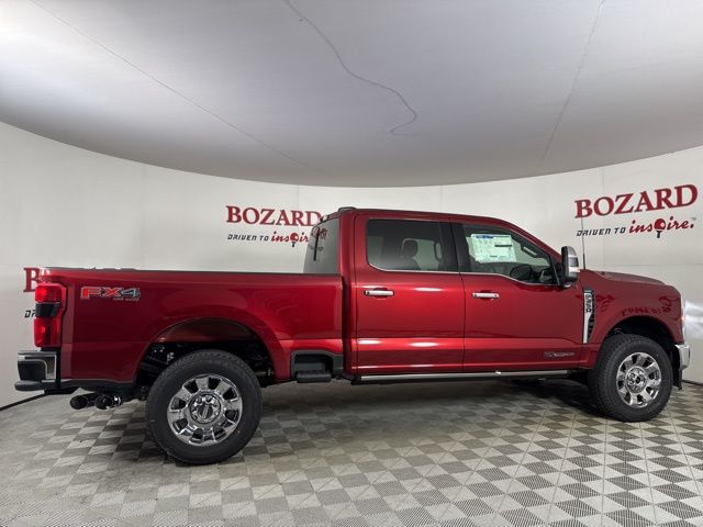 2025 Ruby Red Metallic Tinted Clearcoat Ford Super Duty F-350 SRW Lariat 4X4 Truck