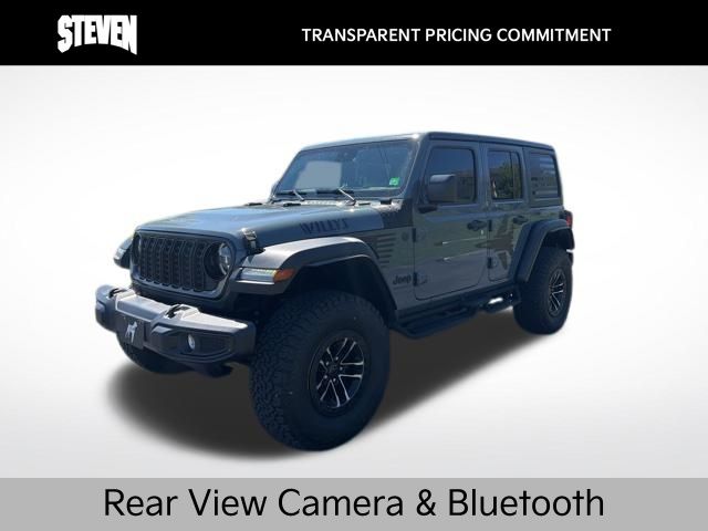 Anvil Clear Coat 2025 Jeep Wrangler Willys 4-Door 4WD SUV / Crossover Four-Wheel Drive 8-Speed Automatic