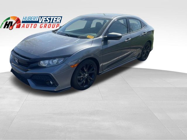 Polished Metal Metallic 2019 Honda Civic Hatchback Sport FWD Hatchback Front-Wheel Drive Continuously Variable Transmission