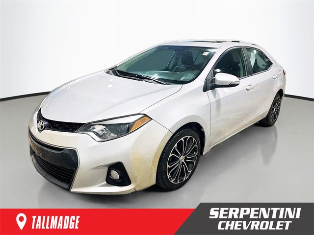 Classic Silver Metallic 2016 Toyota Corolla S Plus Sedan Front-Wheel Drive Continuously Variable Transmission