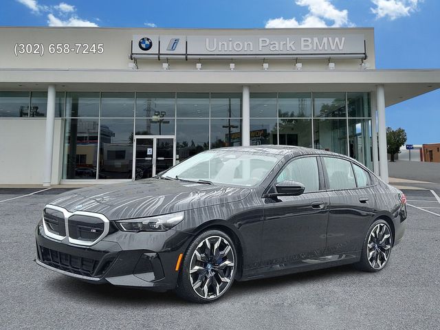 Black Sapphire Metallic 2024 BMW i5 M60 AWD Sedan All-Wheel Drive Automatic