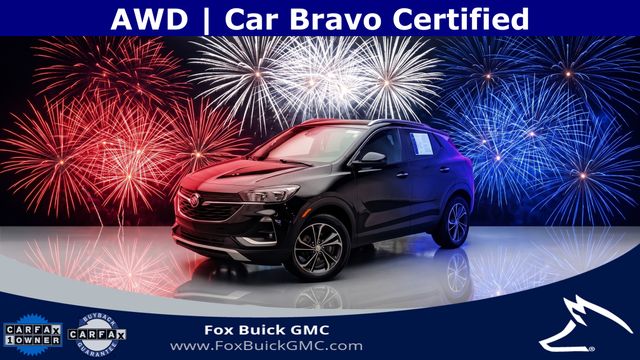 Black (Ebony Twilight Metallic) 2023 Buick Encore GX SUV / Crossover All-Wheel Drive 9-Speed Automatic