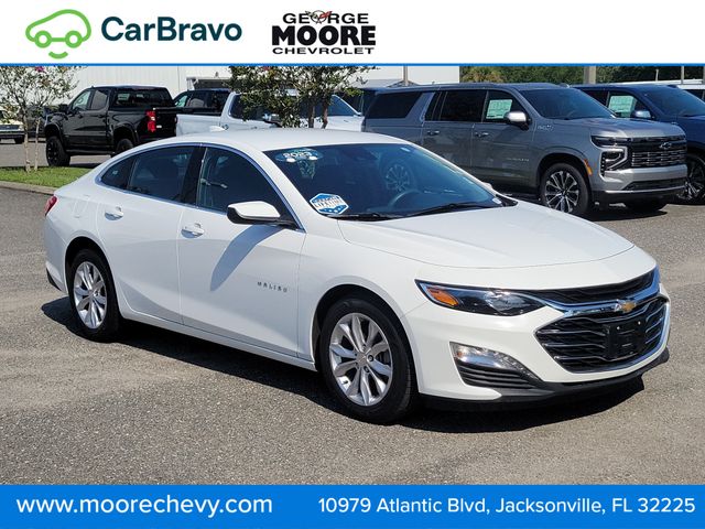 Summit White 2023 Chevrolet Malibu Sedan Front-Wheel Drive Continuously Variable Transmission