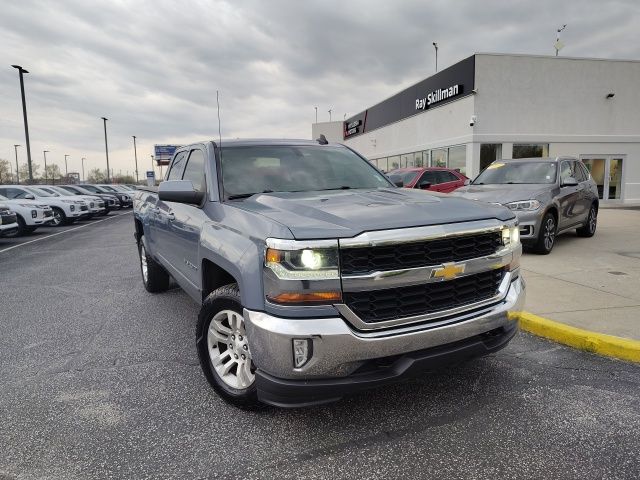 Slate Gray Metallic 2016 Chevrolet Silverado 1500 LT Double Cab 4WD Pickup Truck Four-Wheel Drive 6-Speed Automatic Overdrive