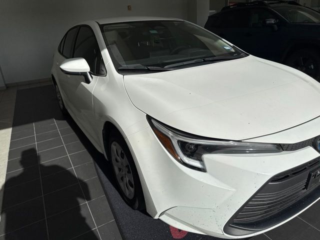 2024 Toyota Corolla Hybrid LE White at Toyota of Victoria