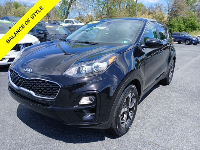 Black Cherry Pearl 2022 Kia Sportage SUV / Crossover All-Wheel Drive 6-Speed Automatic Overdrive