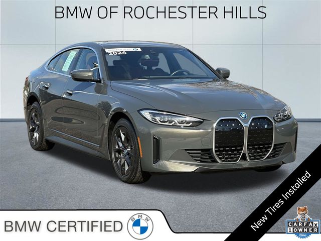 Individual Dravit Gray Metallic 2024 BMW i4 eDrive35 Gran Coupe FWD Sedan Rear-Wheel Drive Automatic