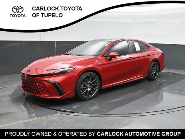 Supersonic Red 2025 Toyota Camry Sedan Front-Wheel Drive Continuously Variable Transmission