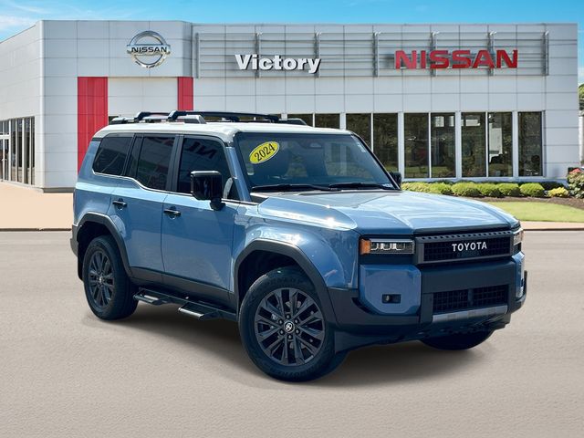 Blue / Gray 2024 Toyota Land Cruiser SUV / Crossover Four-Wheel Drive 8-Speed Automatic