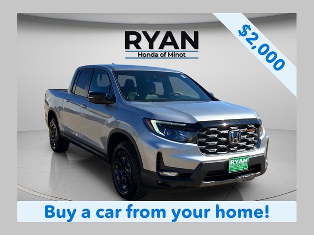 Solar Silver Metallic 2026 Honda Ridgeline TrailSport S AWD Pickup Truck All-Wheel Drive 9-Speed Automatic