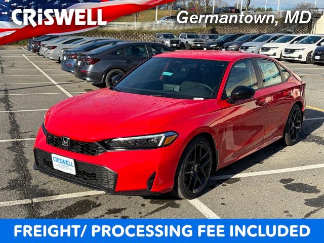 new 2026 Honda Civic car, priced at $27,040