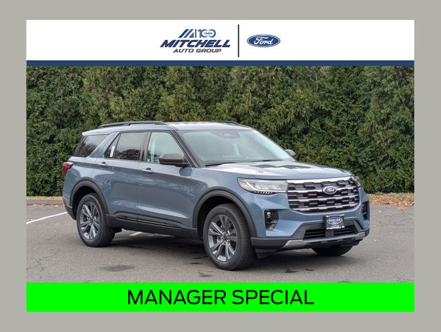 Vapor Blue Metallic 2026 Ford Explorer SUV / Crossover All-Wheel Drive Automatic