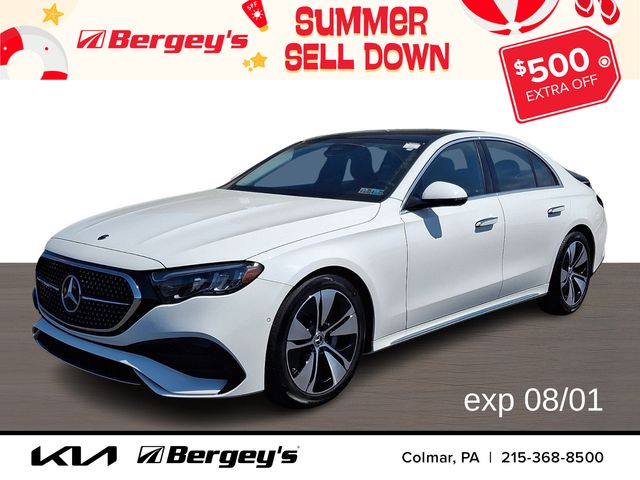 2025 Mercedes-Benz E-Class Sedan All-Wheel Drive 9-Speed Automatic