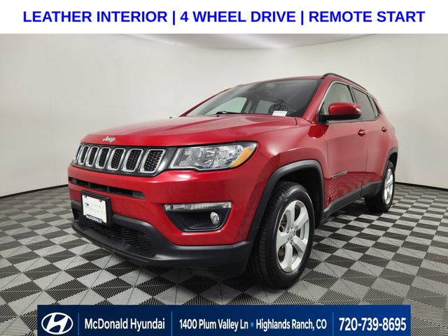 Redline Pearlcoat 2017 Jeep Compass SUV / Crossover Four-Wheel Drive 9-Speed Automatic