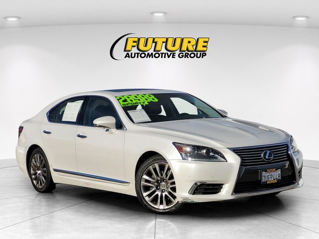 Eminent White Pearl 2016 Lexus LS Sedan Rear-Wheel Drive 8-Speed Automatic