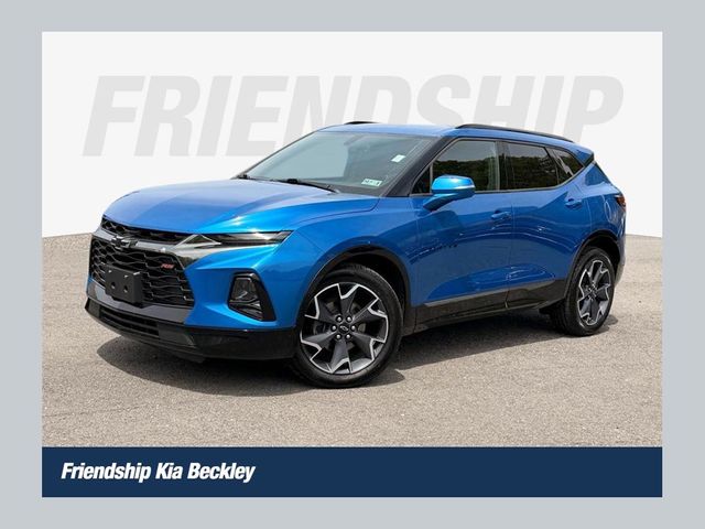 Bright Blue Metallic 2020 Chevrolet Blazer RS AWD SUV / Crossover All-Wheel Drive 9-Speed Automatic