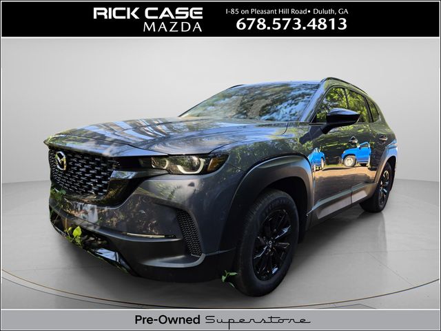 Polymetal Gray Metallic 2025 Mazda CX-50 Hybrid Premium AWD SUV / Crossover All-Wheel Drive Continuously Variable Transmission