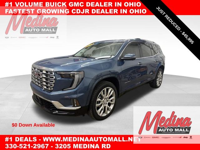 Downpour Metallic 2024 GMC Acadia SUV / Crossover Four-Wheel Drive 8-Speed Automatic
