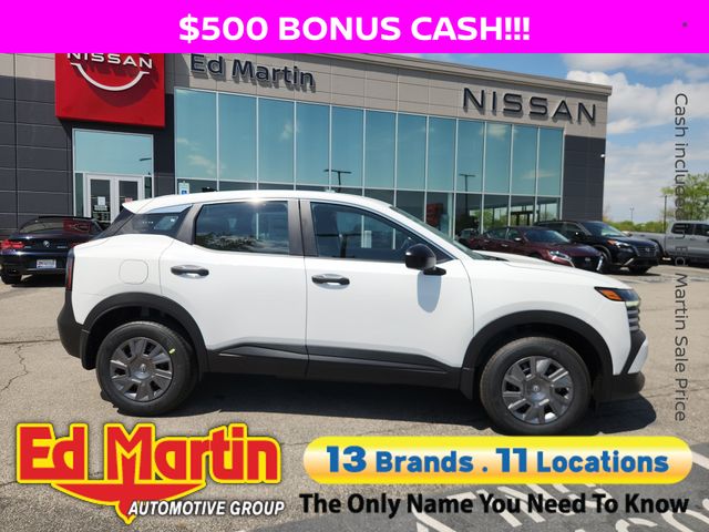 White (Fresh Powder) 2026 Nissan Kicks SUV / Crossover Front-Wheel Drive Continuously Variable Transmission