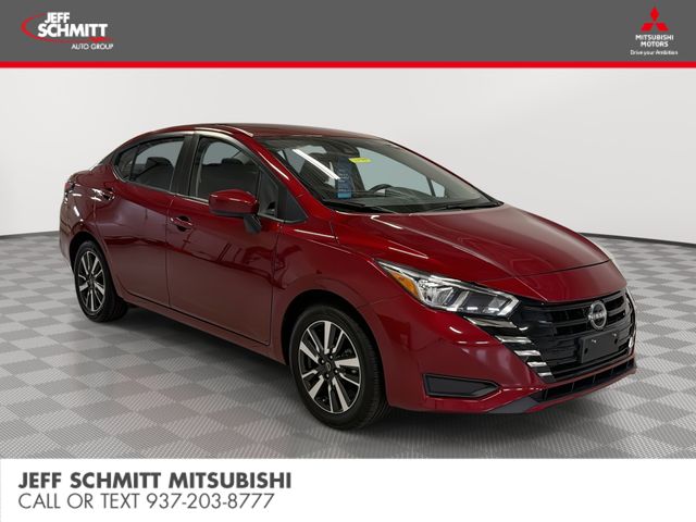 Red (Scarlet Ember Tintcoat) 2024 Nissan Versa SV FWD Sedan Front-Wheel Drive Continuously Variable Transmission