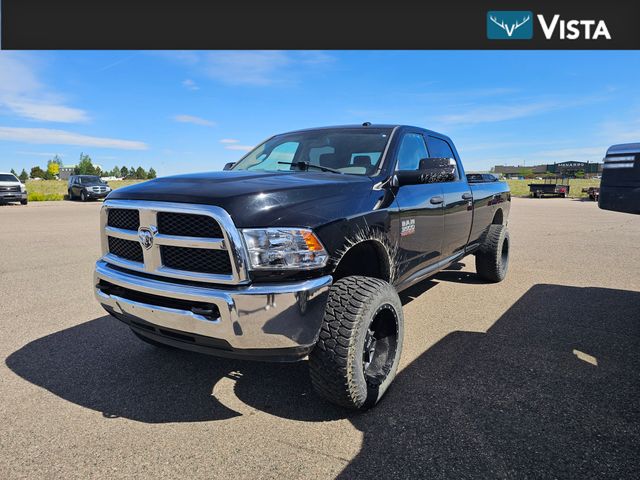 Black Clearcoat 2014 RAM 3500 SLT Crew Cab LB 4WD Pickup Truck Four-Wheel Drive 6-Speed Automatic