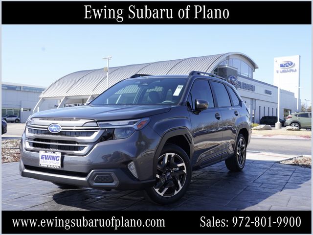 Gray Metallic 2026 Subaru Forester Limited Crossover AWD SUV / Crossover All-Wheel Drive Continuously Variable Transmission