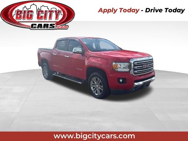 Cardinal Red 2020 GMC Canyon SLT Crew Cab 4WD Pickup Truck Four-Wheel Drive 8-Speed Automatic