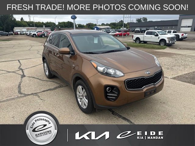 Red (Copper) 2018 Kia Sportage SUV / Crossover All-Wheel Drive 6-Speed Automatic Overdrive